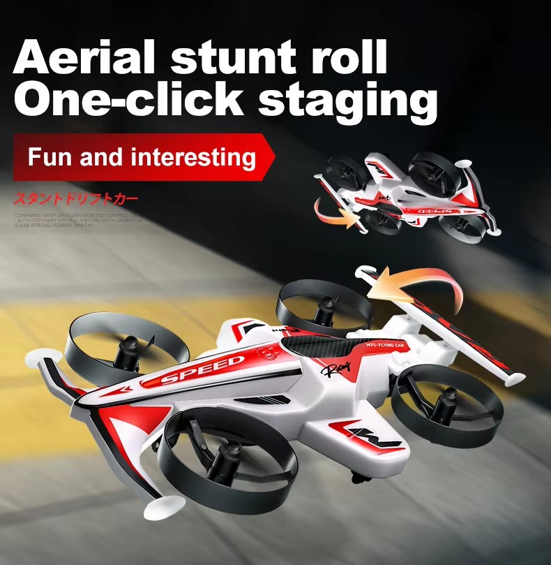 Land Air Dual Mode 2In1 Electr - Rc Drone And Flying Car ulasan dan harga