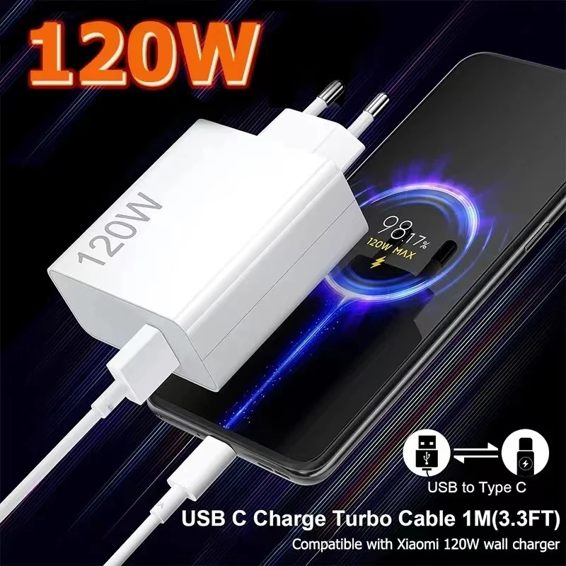 Xiaomi 120W Charger Turbo Hype - Drone Xiaomi Rc ulasan dan harga