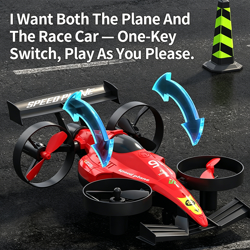 Drone 2 In 1 Flying RC Car Hel - Rc Drone And Flying Car ulasan dan harga