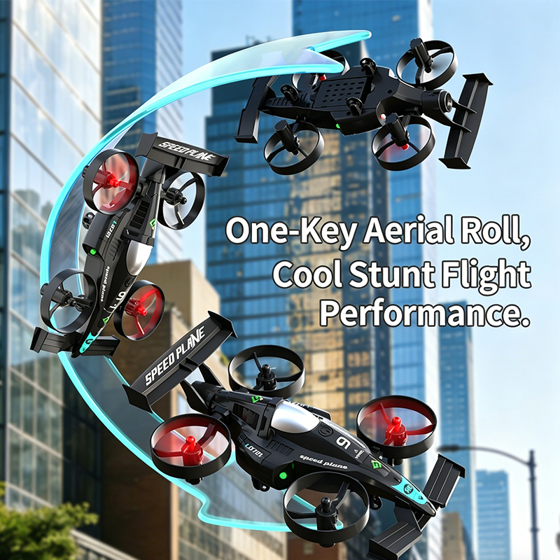 Drone 2 In 1 Flying RC Car Hel - Rc Drone And Flying Car ulasan dan harga