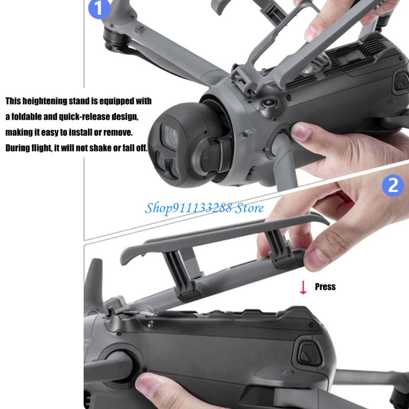Light Drones Leg Elevators Wit - Drone Rcfpvpro ulasan dan harga