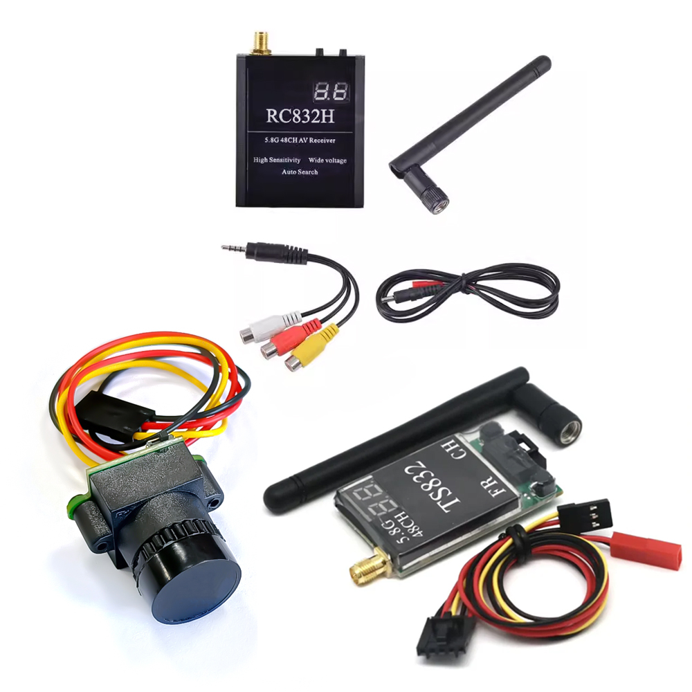 TS832 Receiver +RC832 +1000TVL - Fpv Antenna Receiver ulasan dan harga