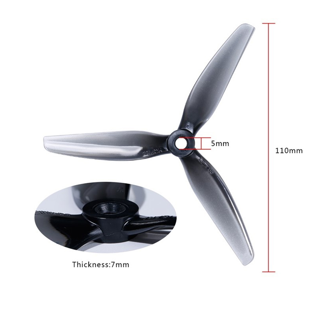4PCS HQ Ethix S5 Prop 5X4X3 50 - Drone Frame 5 Inch ulasan dan harga