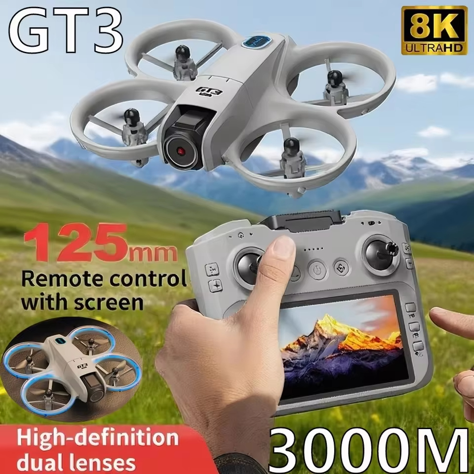 2026 New GT3 Mini Hot Drone 8K - Drone Gt3 Rc ulasan dan harga