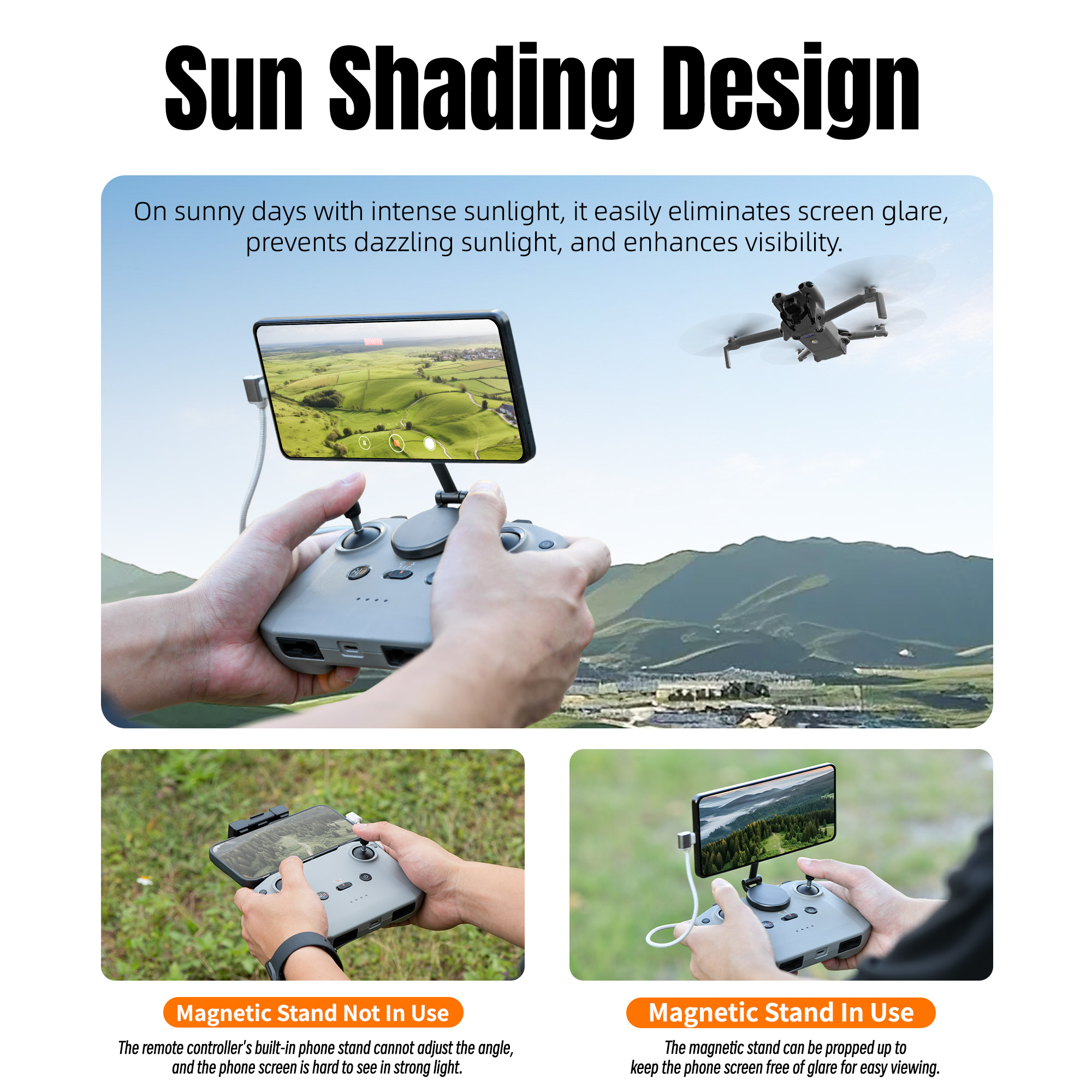 Adjustable Magnetic Phone Stan - Drone Rc N1 ulasan dan harga